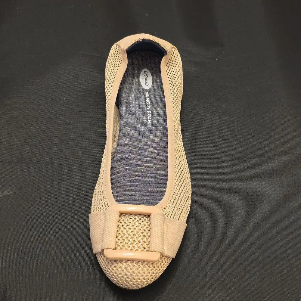 DR SCHILL'S MEMORY FOAM. FRANKIE MESH COOL FIT DESIGN SLIP ON WOMEN FLATS